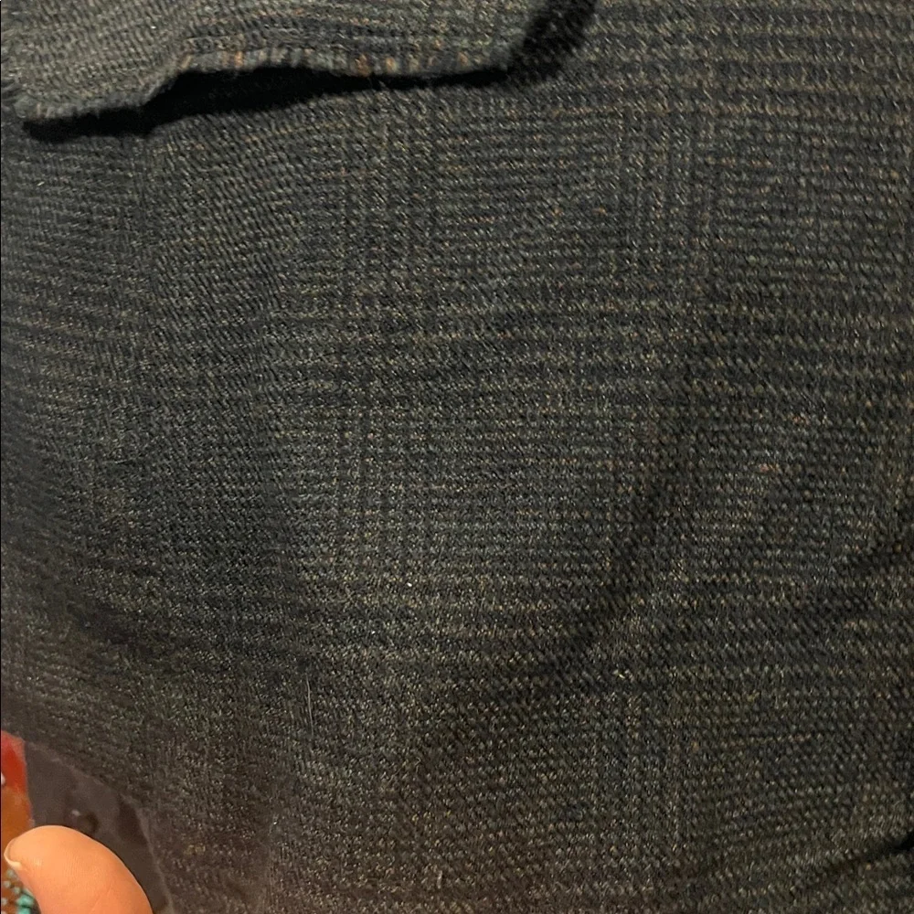 Banana Republic Blazer Coat Mens 46R 97% Wool Blend Blue
